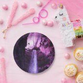 Assiettes En Carton Plaques papier Violet Waterfall (Fête)