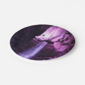Assiettes En Carton Plaques papier Violet Waterfall (Angle)