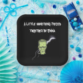 Assiettes En Carton Plaques personnalisées, Frankenstein Halloween (Fête)