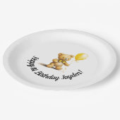 Assiettes En Carton Plaques personnalisées, pour anniversaire, Baby sh (Angle)