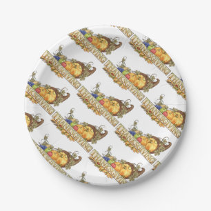 Assiettes En Carton Plaques personnalisées Thanksgiving/Thanksgiving