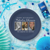 Assiettes En Carton Plaques photo de la partie retraite (Fête)