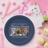 Assiettes En Carton Plaques photo de la partie retraite (Fête)