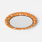 Assiettes En Carton Plaques pois (Angle)
