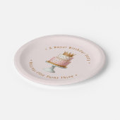 Assiettes En Carton Plaques Princess Pink Party (Angle)