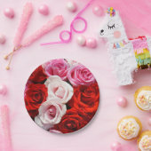 Assiettes En Carton Plaques roses (Fête)