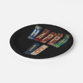 Assiettes En Carton plaques rouillées pour 16e anniversaire (Angle)