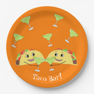 Assiettes En Carton Plaques Taco Taco Taco