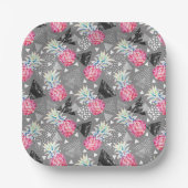 Assiettes En Carton Plaques texturées à géométrie variable (Recto)