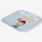 Assiettes En Carton Plaques Upsherin Party personnalisées (Angulaire)