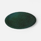 Assiettes En Carton Plaques vertes de la forêt de Faux (Angle)