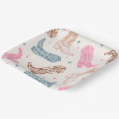Assiettes En Carton Plaques Western Boot Party (Angulaire)