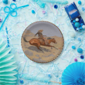 Assiettes En Carton Plaques Western Cowboy Old West Party (Fête)