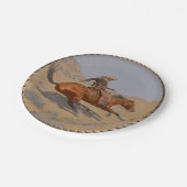 Assiettes En Carton Plaques Western Cowboy Old West Party (Angle)