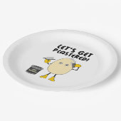 Assiettes En Carton Plasteriser (Angle)