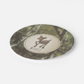 Assiettes En Carton Plat Camo 2 de cerfs communs de Wyatt (Angle)