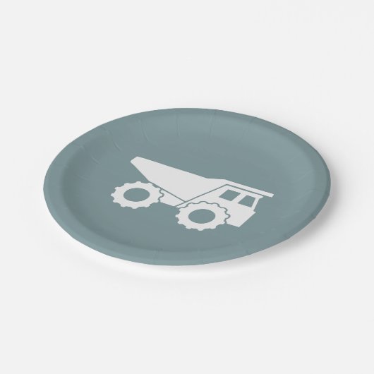 Assiettes En Carton Plat de camion à benne basculante de plaques à (Angle)