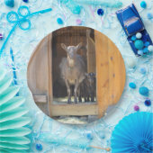 Assiettes En Carton Plat de chèvre de mère et de bébé (Fête)