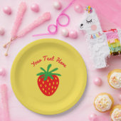 Assiettes En Carton Plat de papier fait sur commande de partie avec la (Fête)