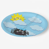 Assiettes En Carton Plat de partie d'araignée d'Itsy Bitsy (Angle)