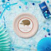 Assiettes En Carton Plat de partie de roche de macareux - en épi (Fête)