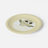 Assiettes En Carton Plat de partie de roche de macareux - Otto (Angle)