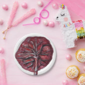 Assiettes En Carton Plat de placenta, baby shower, bénissant la (Fête)