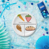 Assiettes En Carton Plat égal de parties (Fête)