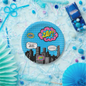 Assiettes En Carton Plat superbe de fille (Fête)