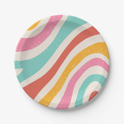 Assiettes En Carton Plate de papier à éclabousser et à servir (Devant)