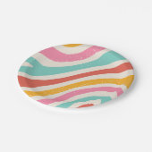 Assiettes En Carton Plate de papier à éclabousser et à servir (Angle)