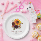 Assiettes En Carton Plate de papier automne dans l'amour (Fête)