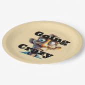 Assiettes En Carton Plate de papier fou (Angle)