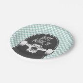 Assiettes En Carton Plate-forme à skateboard On va le lancer Plaques à (Angle)