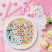 Assiettes En Carton Plate-forme californienne (Fête)