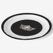 Assiettes En Carton Plate-forme de papier Miss America Crown Pageant P (Angle)