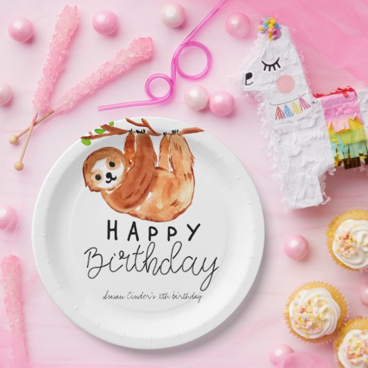 Assiettes En Carton Plate-forme en papier pour la fête d'anniversaire (Fête)