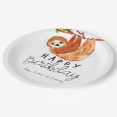 Assiettes En Carton Plate-forme en papier pour la fête d'anniversaire  (Angle)