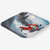 Assiettes En Carton Plate-forme en papier pour le ski de neige (Angulaire)