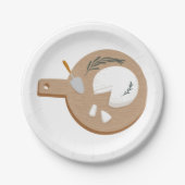 Assiettes En Carton plateau à fromage (Devant)