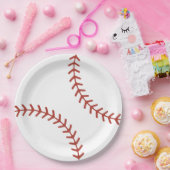 Assiettes En Carton Plates d'anniversaire de baseball (Fête)