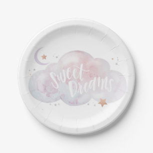 Assiettes En Carton Plates de fête de Sweams Dreams