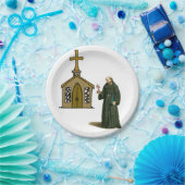 Assiettes En Carton Plates de papier prêtre (Fête)