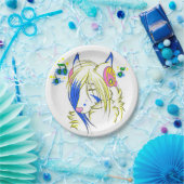 Assiettes En Carton Plates-formes de musique (Fête)