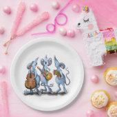 Assiettes En Carton Plates-formes papier de souris amusantes (Fête)