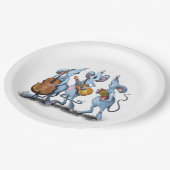 Assiettes En Carton Plates-formes papier de souris amusantes (Angle)