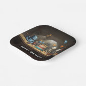 Assiettes En Carton Plates papier pour fête d'anniversaire amusante po (Angulaire)