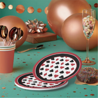 Assiettes En Carton Platos de papel Wonderland