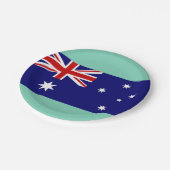 Assiettes En Carton Plats australiens de partie (Angle)