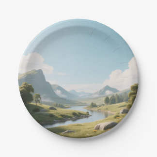 Assiettes En Carton plats chics et raffinés